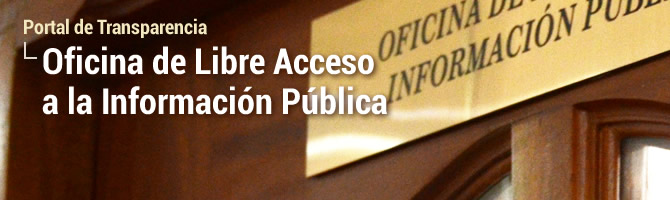 Oficina de Libre Acceso a la Información Pública