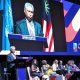 El ministro Isidoro Santana durante su exposición ante el foro de urbanización de ciudades convocado por las Naciones Unidas en Kuala Lumpur, Malasia, reunido del 7 al 13 de este mes.