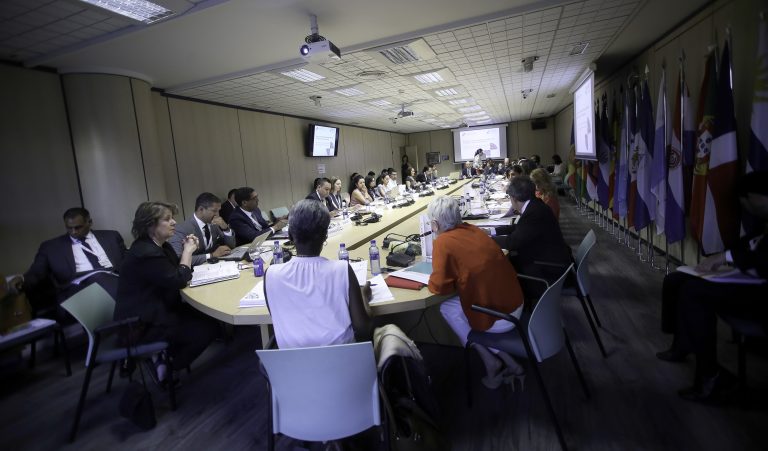 Tercera Reunión Ordinaria de Responsables de Cooperación de la Conferencia Iberoamericana realizada en Madrid con participación del Viceministerio de Cooperación Internacional