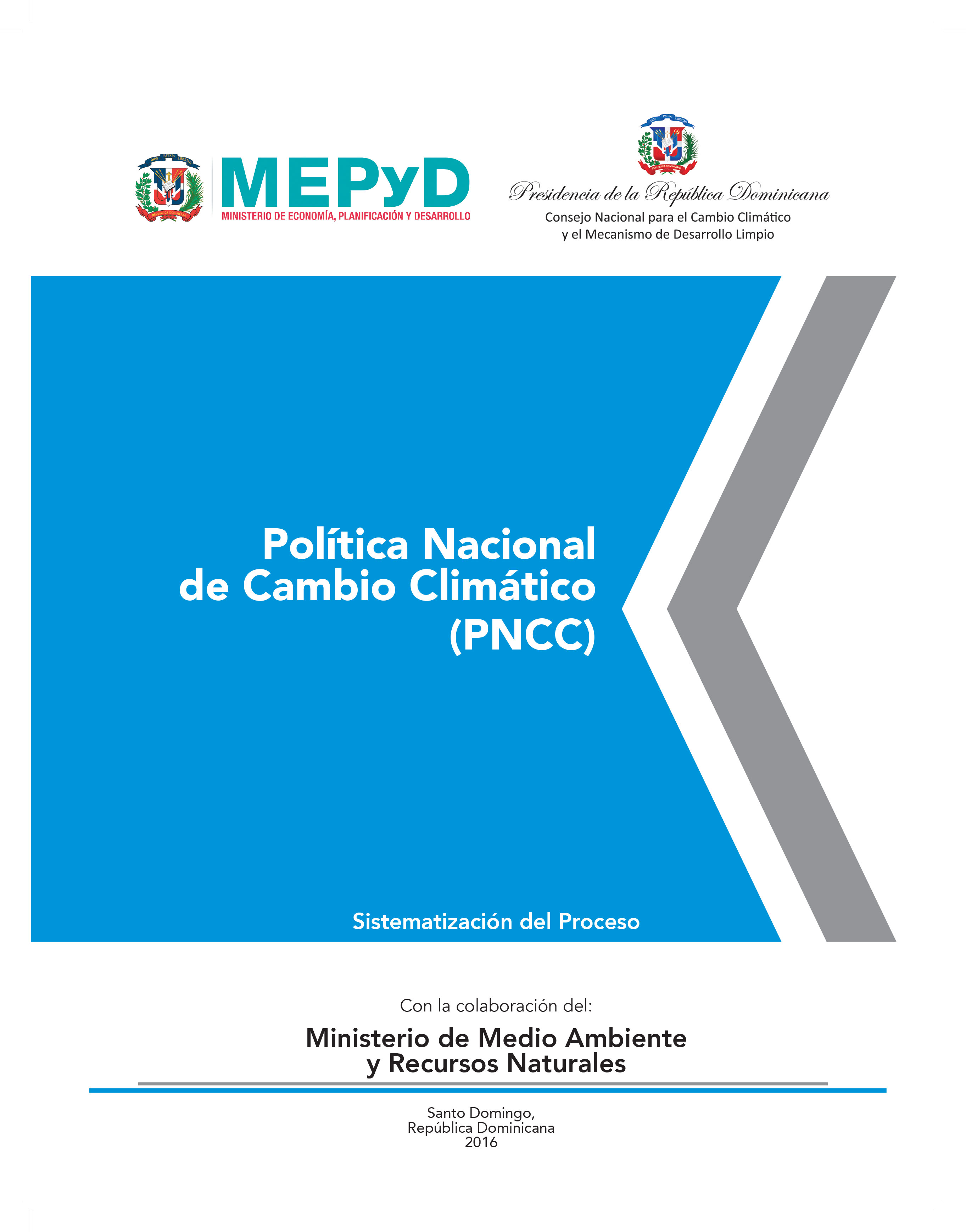 Política Nacional de Cambio Climático (PNCC)