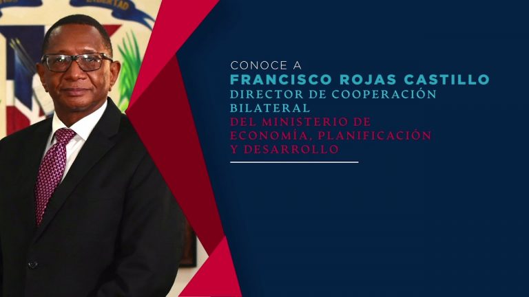 Francisco Rojas Castillo, director general de Cooperación Bilateral, del Ministerio de Economía, Planificación y Desarrollo.