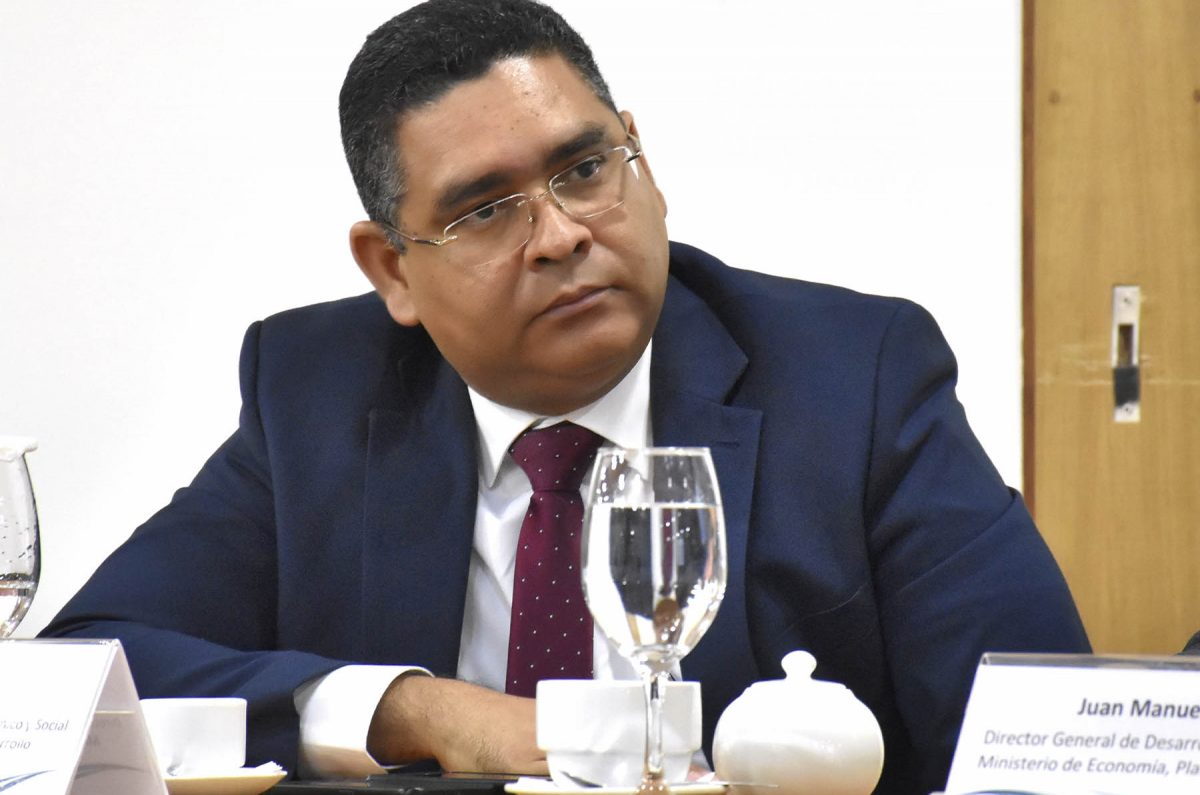 Alexis Cruz, director de la Unidad de Análisis Económico y Social