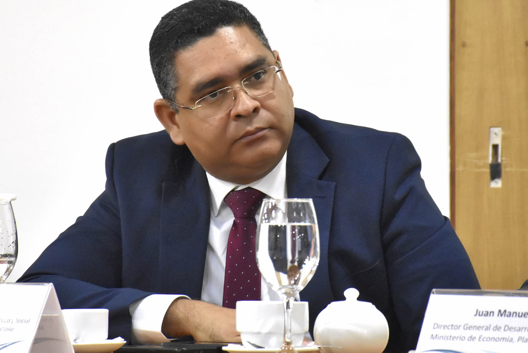 Alexis Cruz, director de la Unidad de Análisis Económico y Social