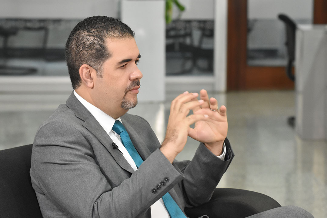 El director de Planificación y Desarrollo en la Zona Fronteriza del Ministerio de Economía, Planificación y Desarrollo, Erick Dorrejo.