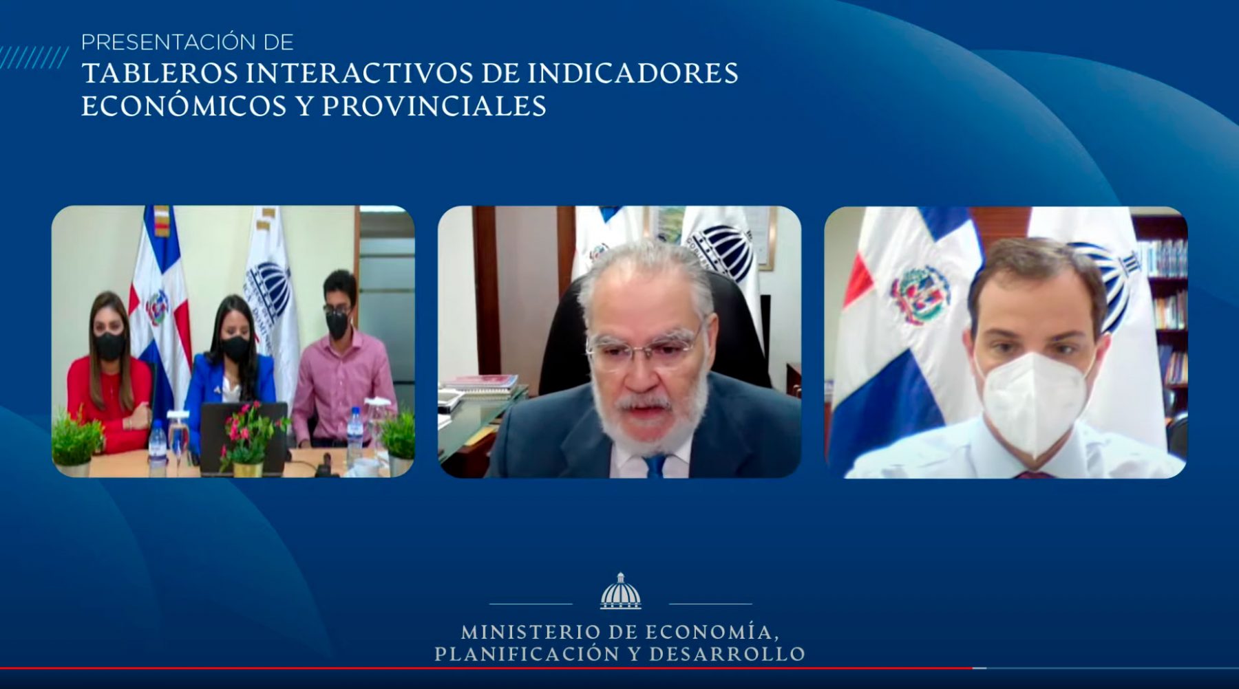El ministro de Economía, Planificación y Desarrollo, Miguel Ceara Hatton, precisó que el tablero de datos contribuye a empoderar a la ciudadanía en el uso de los datos y fortalece la transparencia.