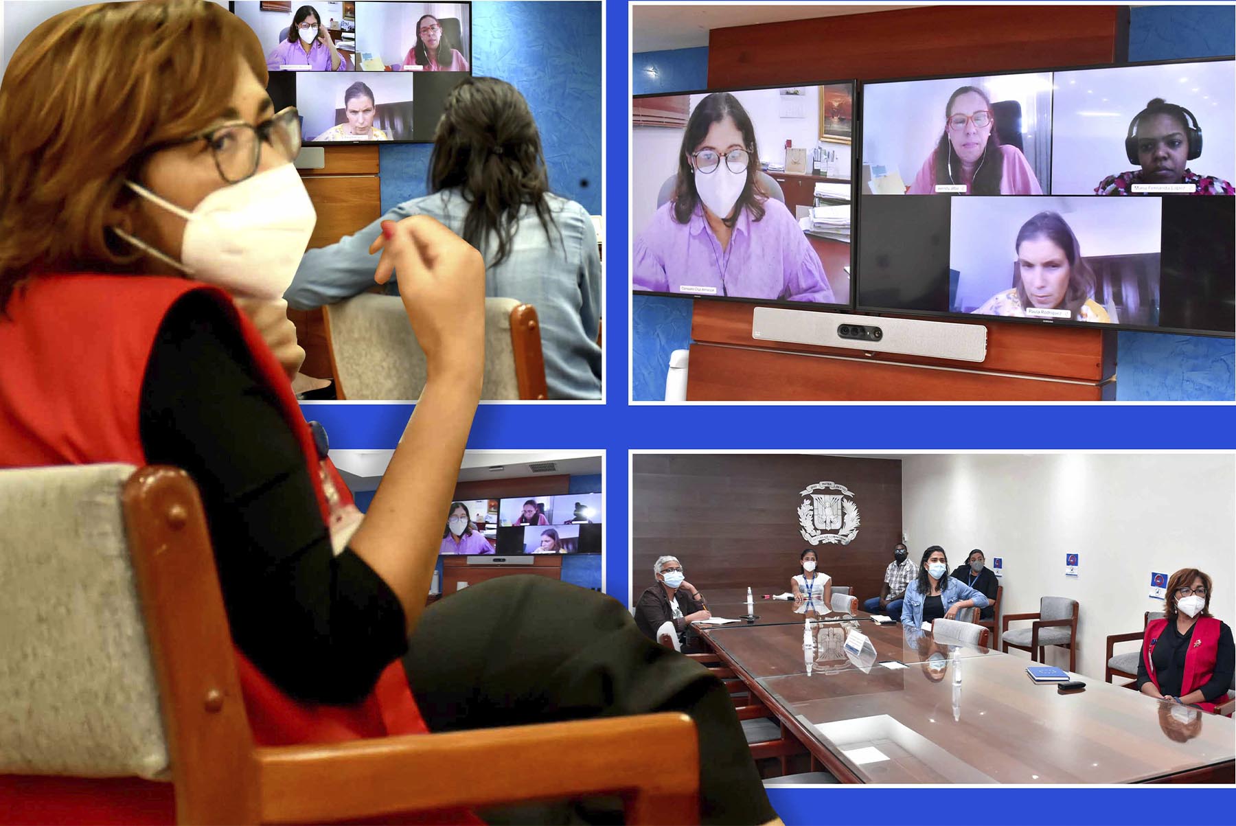 Encuentro virtual con la Fundación Friedrich Ebert para apoyar las creación de políticas de transversalización de la inclusión y diversidad.