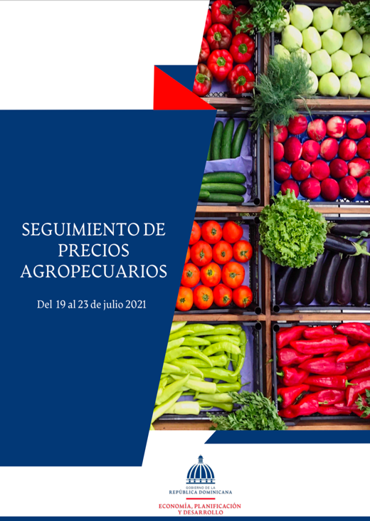 Informe de precios agropecuarios - Del 19 al 23 de julio 2021