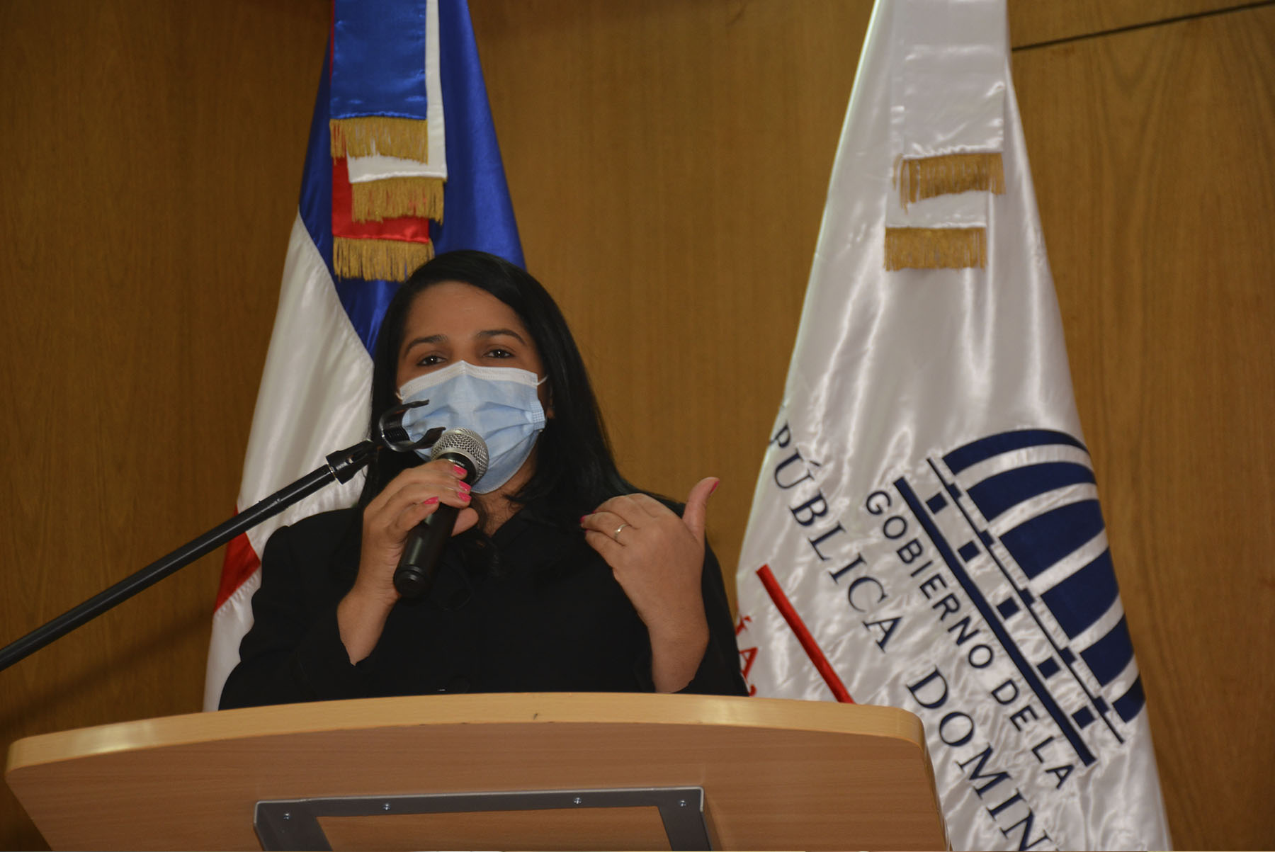 Rosanna Arias, directora general de Cooperación Bilateral del Ministerio de Economía, Planificación y Desarrollo.