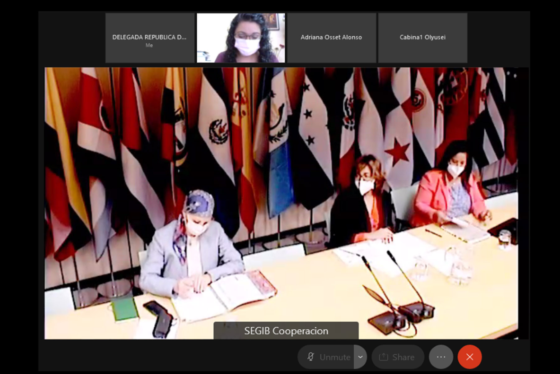 Olaya Dotel, viceministra de Cooperación Internacional del Ministerio de Economía, Planificación y Desarrollo y Ordenadora Nacional de los Fondos Europeos para el Desarrollo.