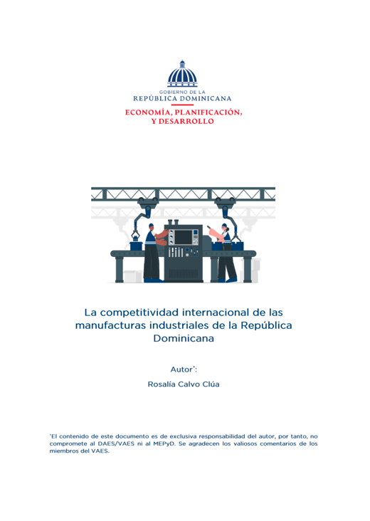 TC12. La competitividad internacional de las manufacturas industriales de la República Dominicana VF 22
