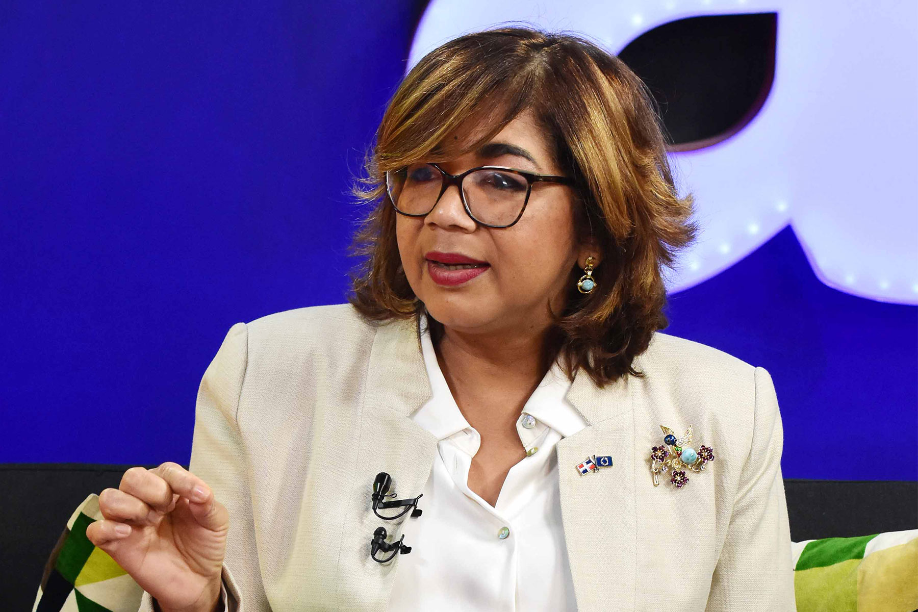 Olaya Dotel, viceministra de Cooperación Internacional del ministerio de Economía, Planificación y Desarrollo y Ordenadora Nacional de los Fondos Europeos para el Desarrollo.