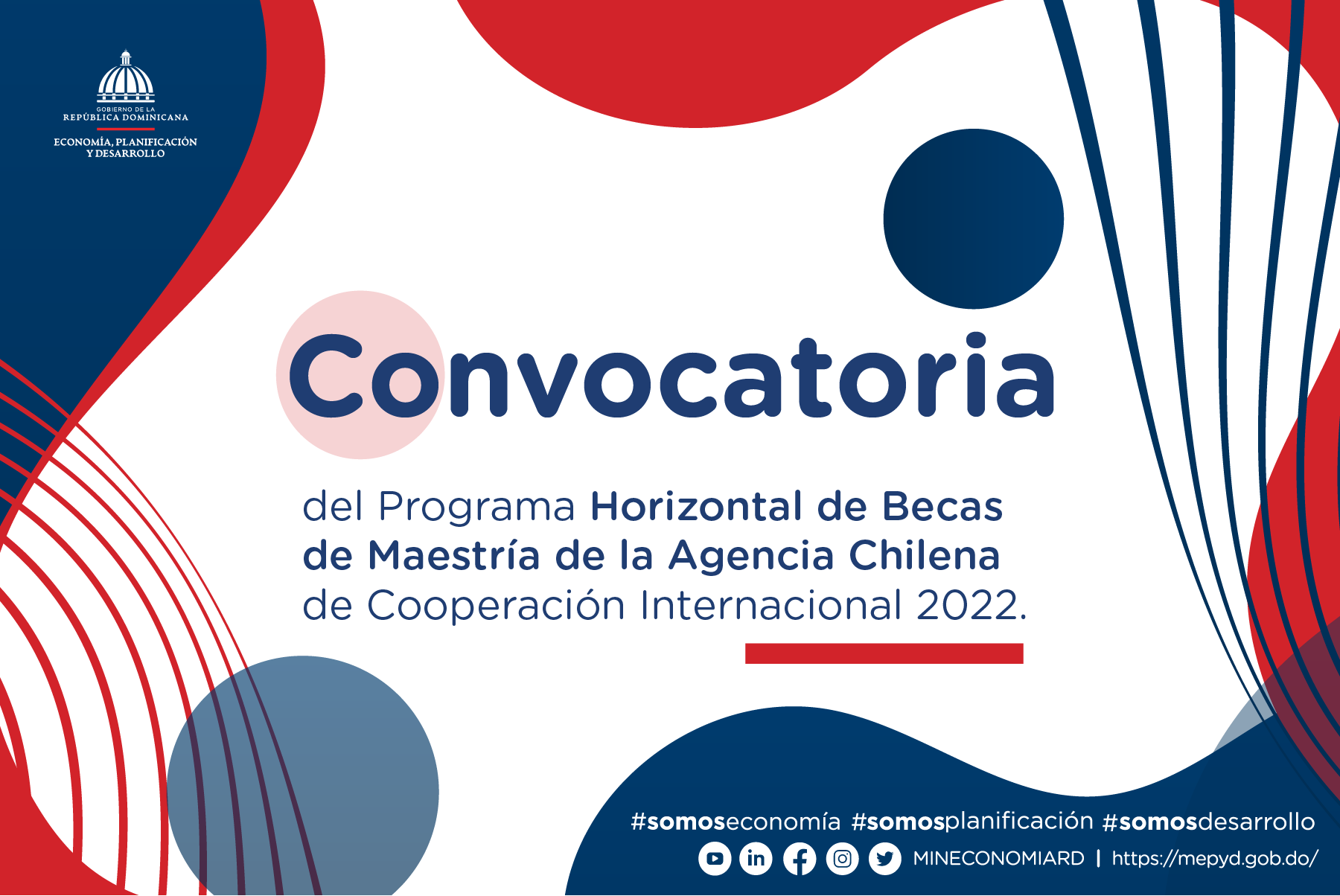 Convocatoria del Programa Horizontal de Becas de Maestría de la Agencia Chilena de Cooperación Internacional 2022