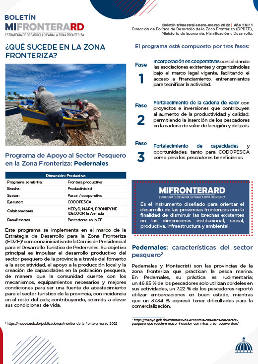 Boletín Mi Frontera RD - enero-marzo 2022