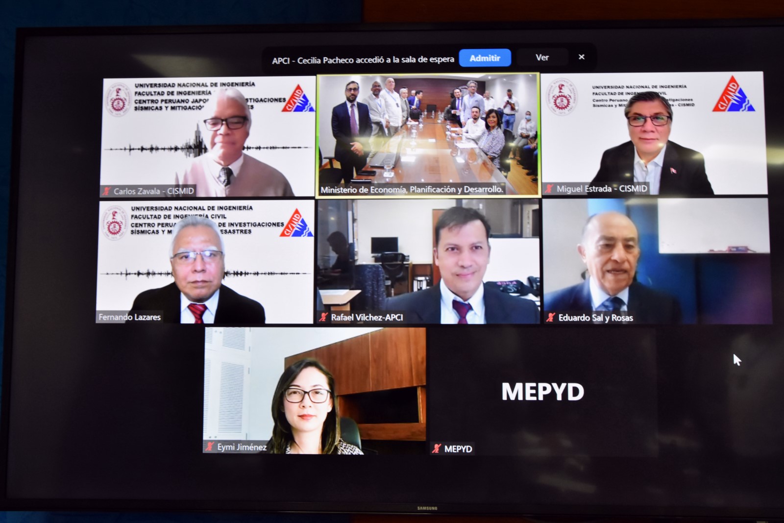 Taller de Capacitación Técnica de Ensayos a la Gestión de Desastres