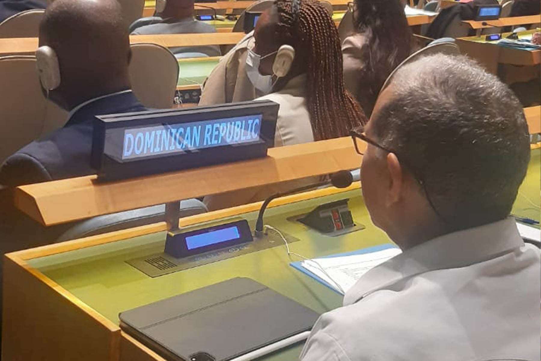 Domingo Matias en la ONU