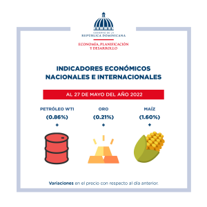 Indicadores Económicos al 30 de mayo 20227