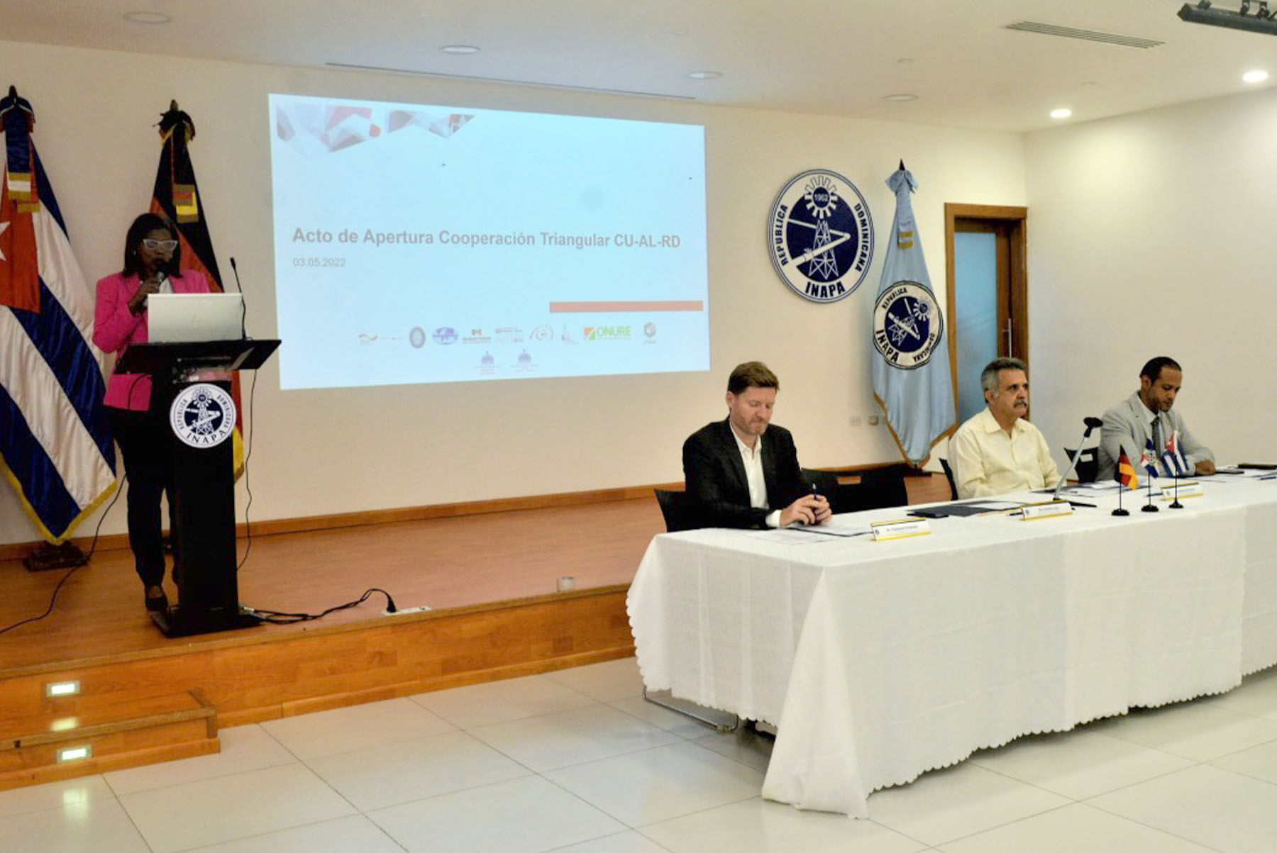 Sandra Lara, directora general de Cooperación Multilateral del Ministerio de Economía, Planificación y Desarrollo.