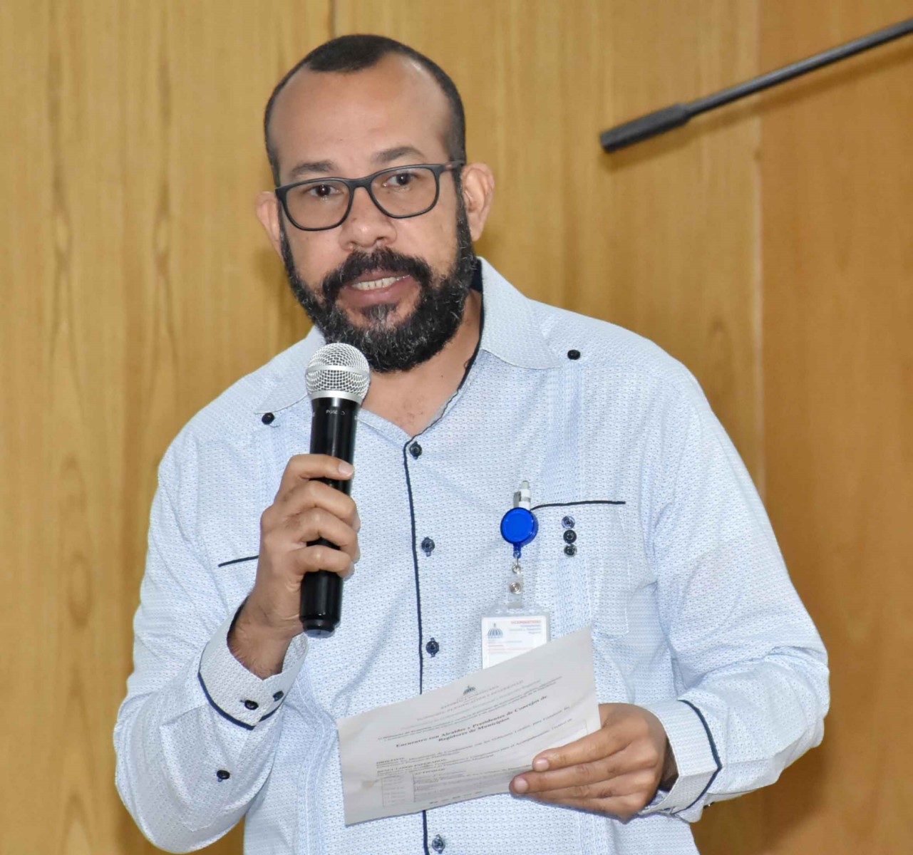 Horacio Medrano, encargado del Departamento Planes de Desarrollo del Viceministerio de Ordenamiento Territorial y Desarrollo Regional.