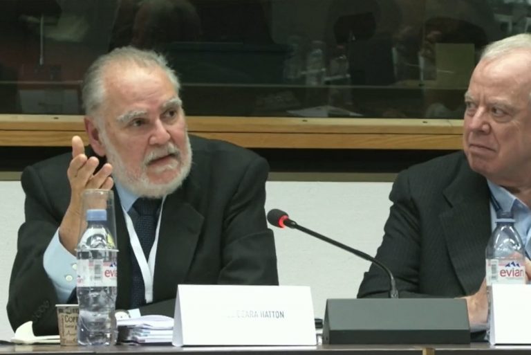 El ministro de Economía, Planificación y Desarrollo, Miguel Ceara Hatton, participa en el panel “Nuevos pactos sociales y transición justa: Reformas y cambios para resituar las políticas para la cohesión social en clave de transición verde, digital y socioeconómica”.