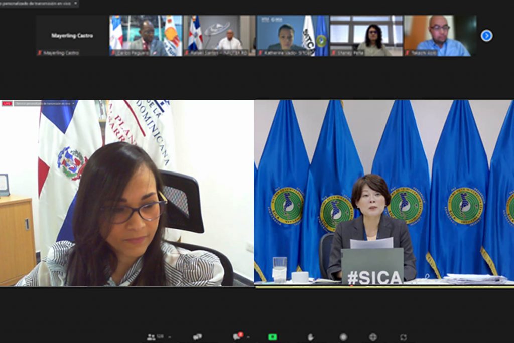 Clara Aquino, directora general de Cooperación Bilateral participa en el Webinar Regional "Turismo Comunitario Sostenible Intercambio de buenas prácticas", con los países que integran el Sistema de la Integración Centroamericana (SICA).