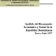 Análisis del desempeño económico y social primer semestre 2007