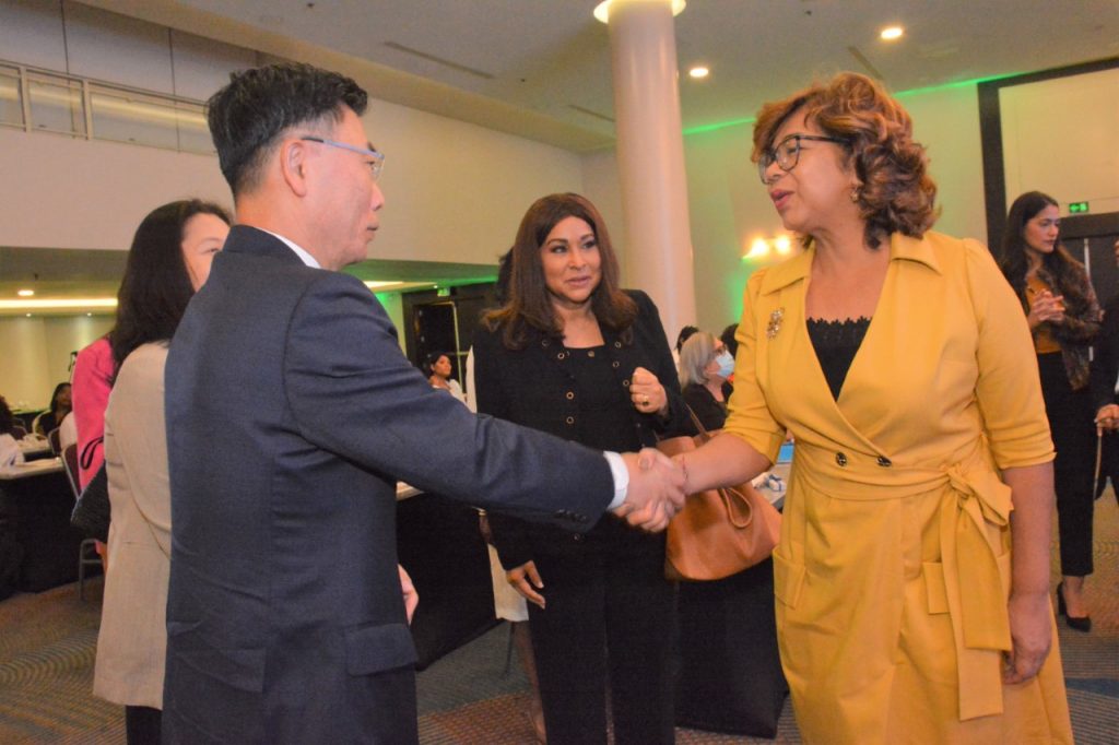 Olaya Dotel, viceministra de Cooperación Internacional del Ministerio de Economía, Planificación y Desarrollo