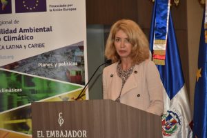La embajadora de Unión Europea en la República Dominicana, Katja Afheldt