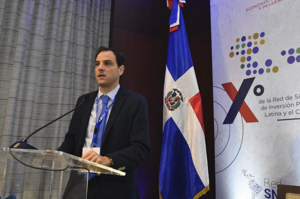 El director general de Inversión Pública del Ministerio de Economía dominicano, Martín Francos