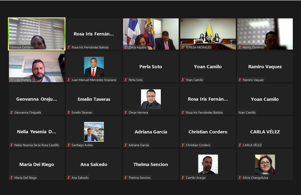 Equipos técnicos de Ecuador y la República Dominicana comparten experiencias.