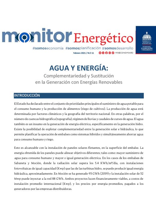 Monitor energetico - febrero 2021