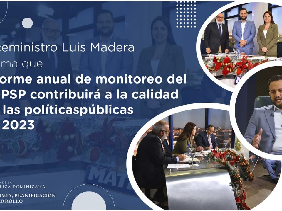 El viceministro de Planificación e Inversión Pública, Luis Madera Sued, destaca uso del informe para planificación del 2023