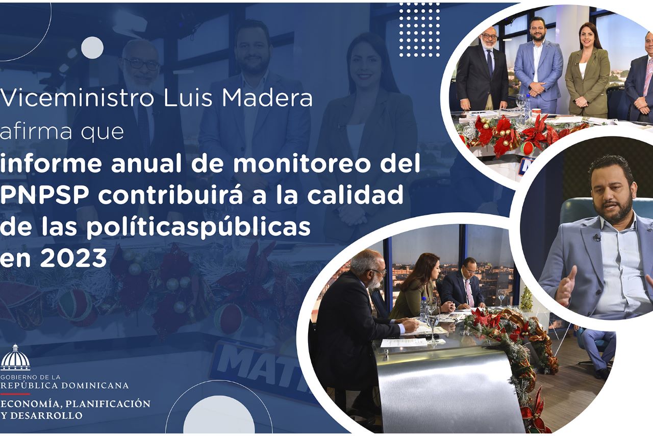 El viceministro de Planificación e Inversión Pública, Luis Madera Sued, destaca uso del informe para planificación del 2023