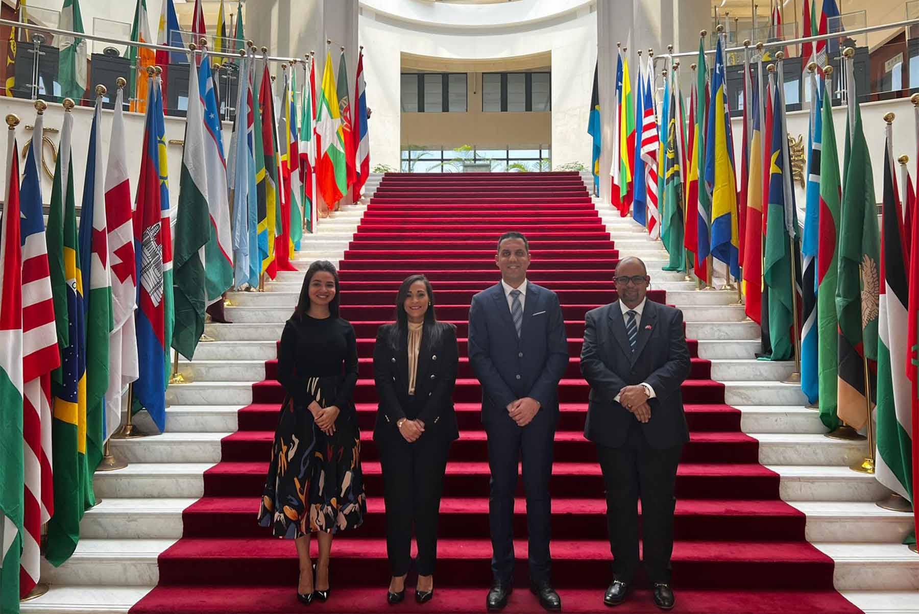 Amerikana Pujol, Clara Aquino, José Luis Morillo y Juan Cruz representan a la República Dominicana en el seminario