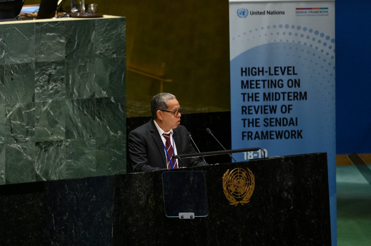 Viceministro Domingo Matías en Naciones Unidas
