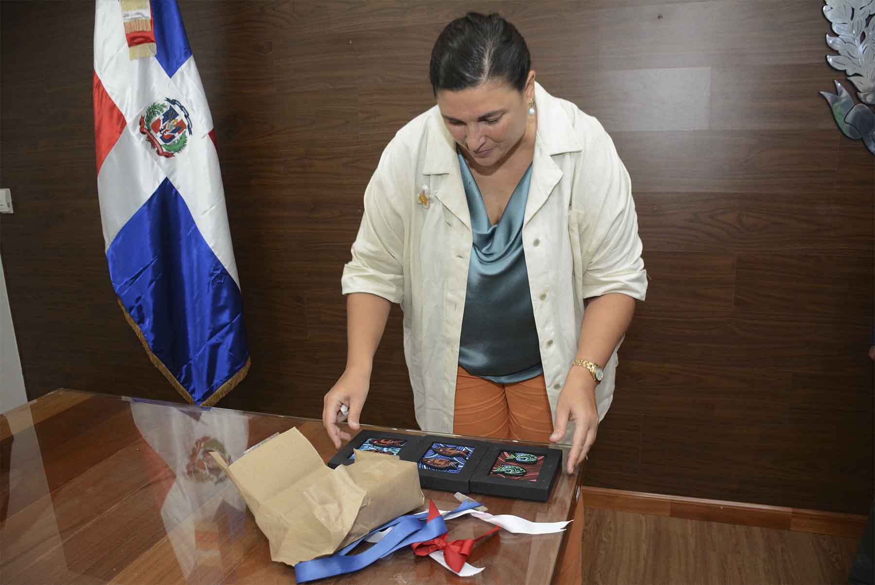 DESPEDIDA María González Jefa de Cooperación de la UE