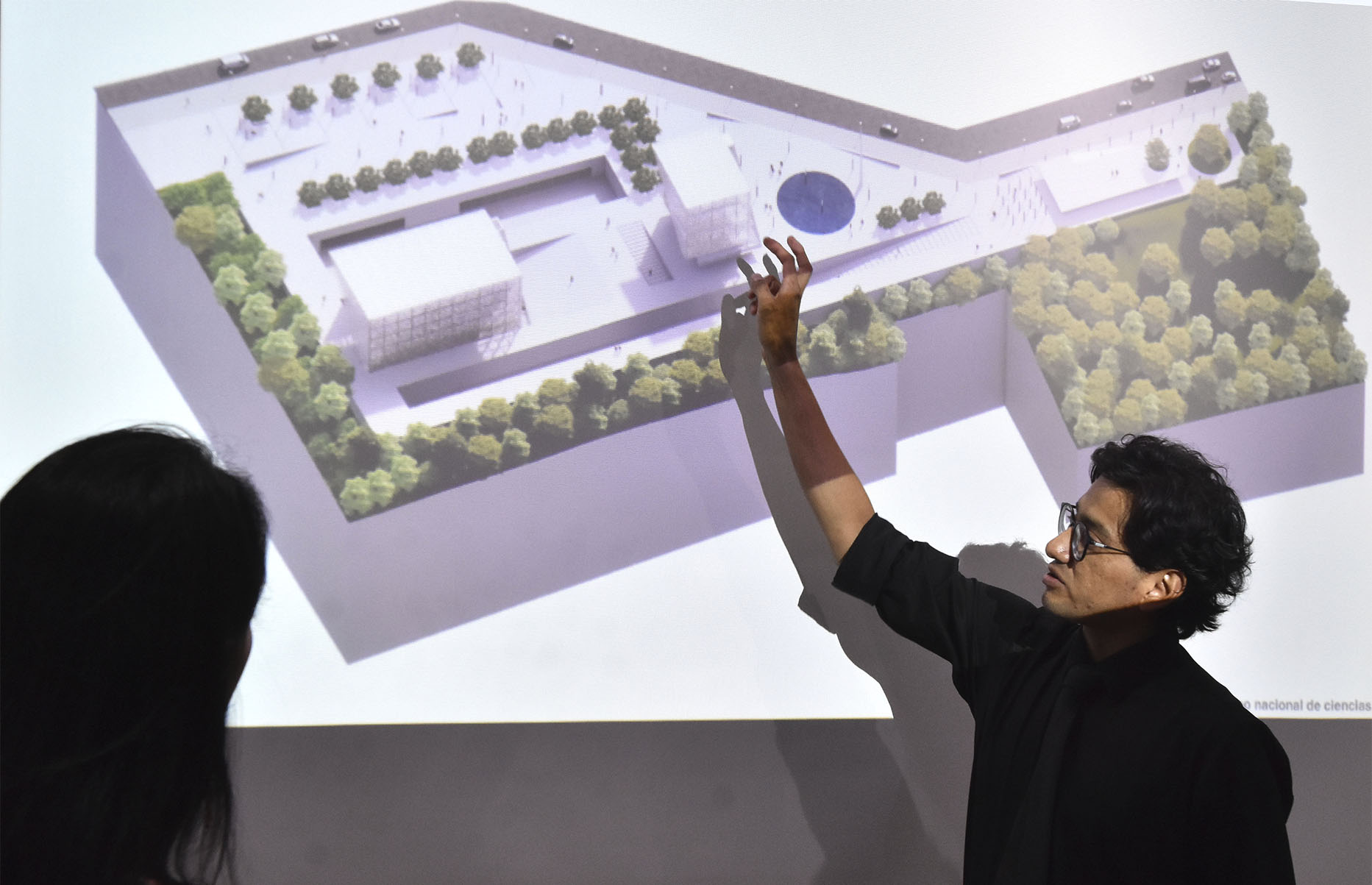 Reunión de ministro Isa Contreras con representantes de la Academia de Ciencias