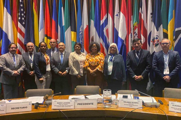 La Oficina Nacional de Estadística asume la presidencia de la CEA-CEPAL