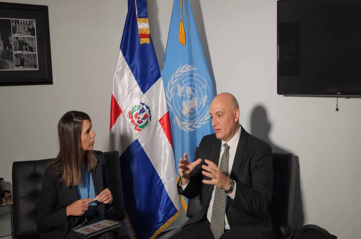 Ministro Pável Isa entrevistado en NY