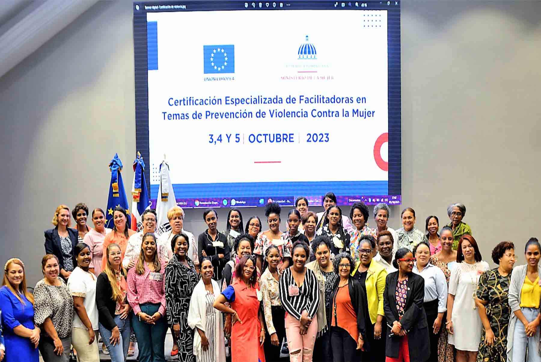 Acto de Clausura del taller de Capacitacion