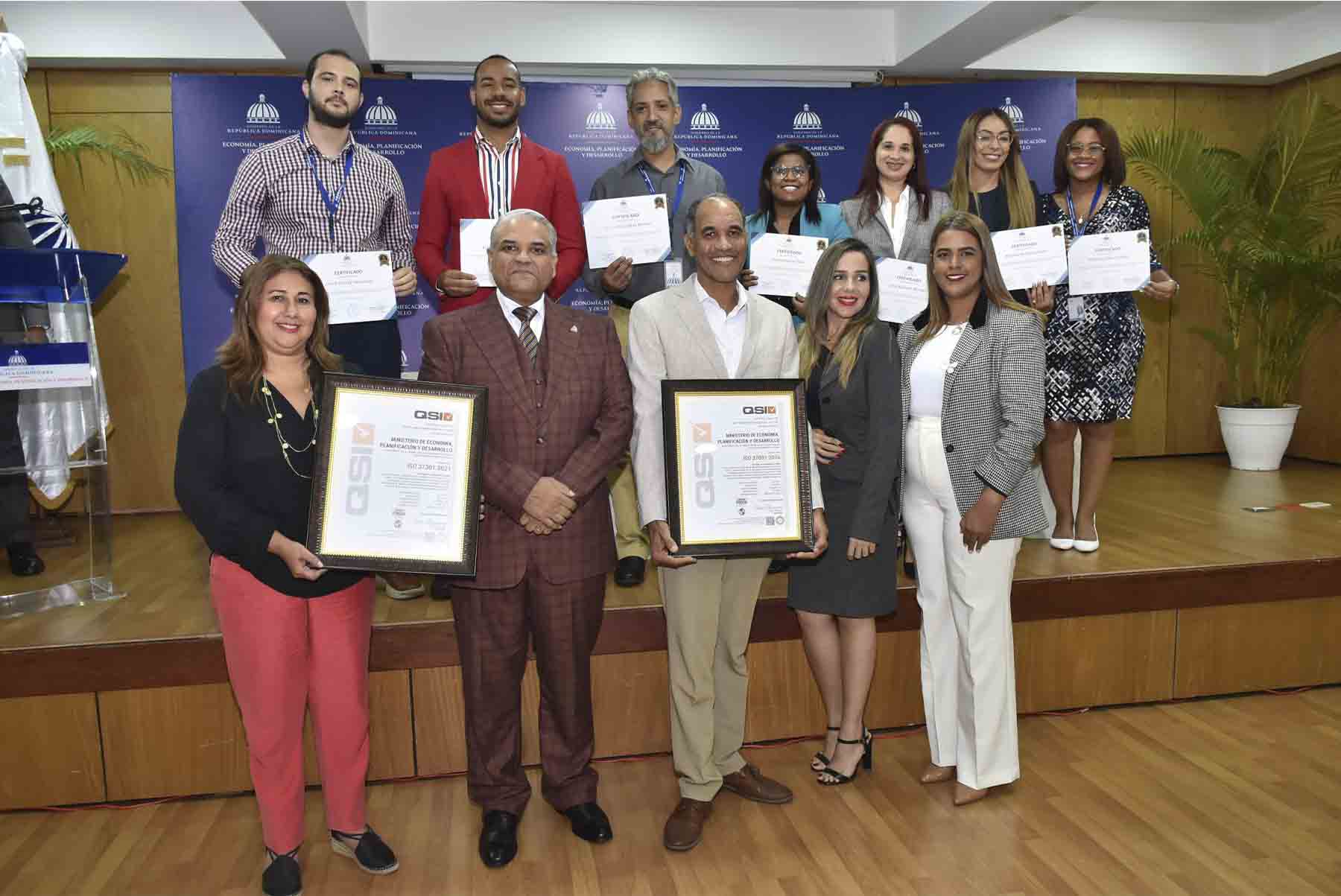 Ministerio de Economía sostienen las certificaciones ISO