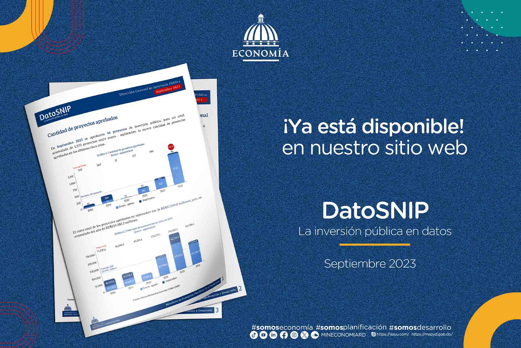 Ya esta disponible - DatoSNIP sept 2023