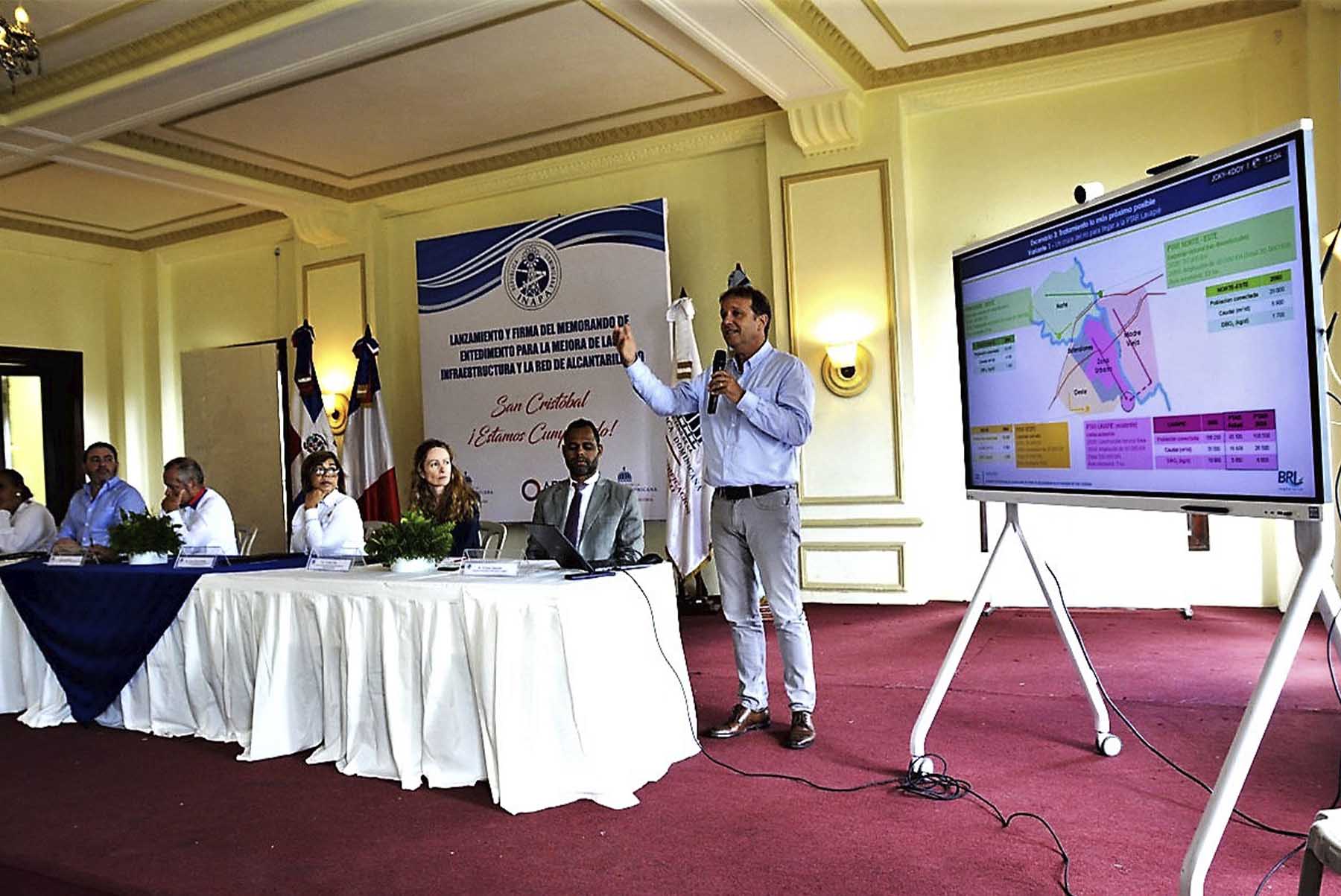 Ministerio de Economía, INAPA y AFD