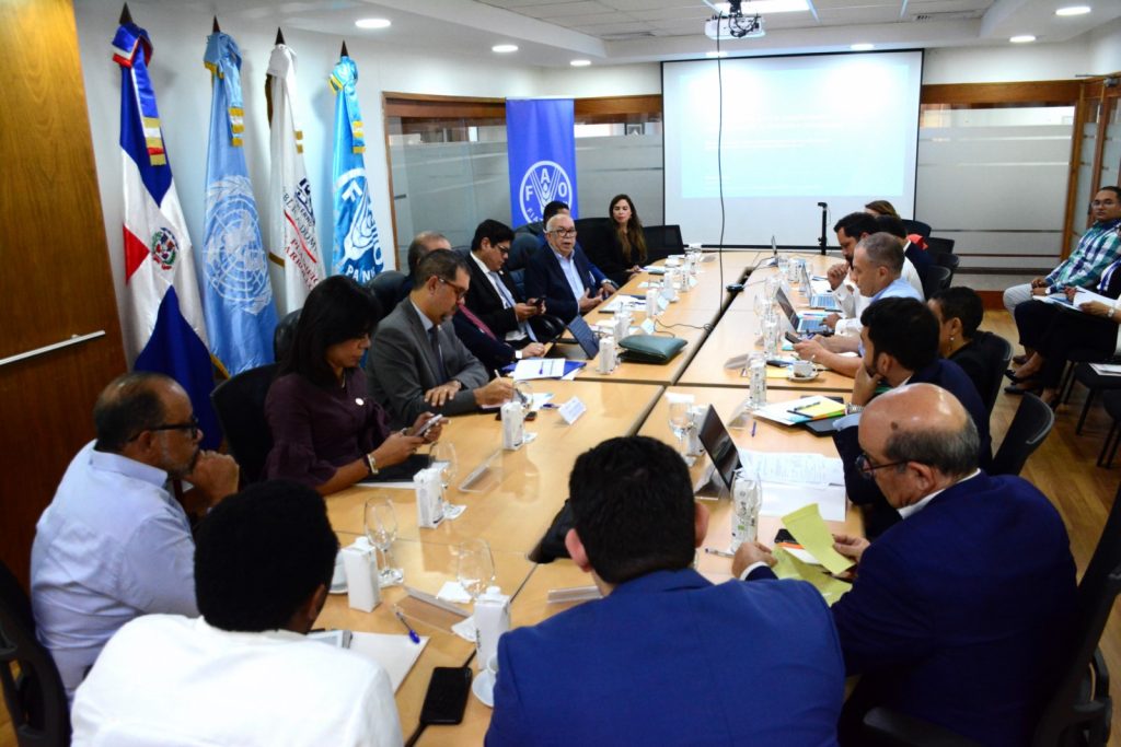 En la mesa de trabajo participan autoridades y especialistas de organismos financieros nacionales e internacionales, así como del gobierno dominicano y de la FAO en República Dominicana.