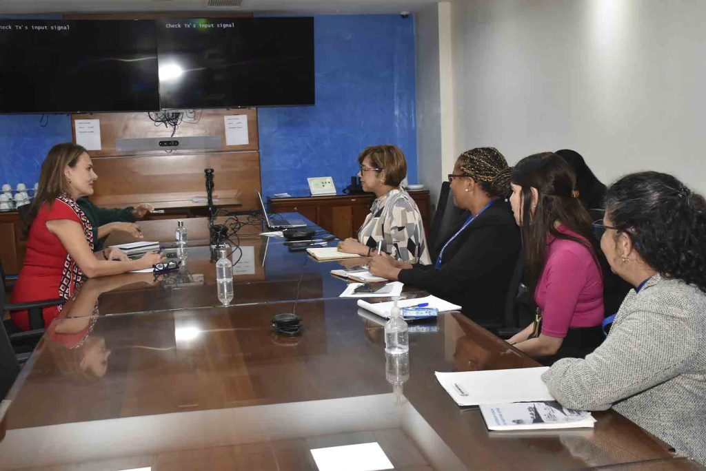 Viceministra Olaya Dotel y representante del Banco Mundial abordan tema de la cooperaciónViceministra Olaya Dotel y representante del Banco Mundial abordan tema de la cooperación técnica a la RD técnica a la RD