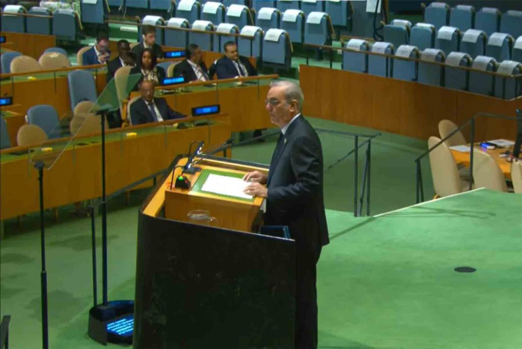 Presidente Abinader destaca en la Asamblea General de la ONU