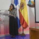 La directora de Cooperación Bilateral Clara Aquino