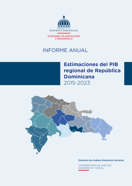 Informe de resultados PIB regional de República Dominicana, 2015-2022