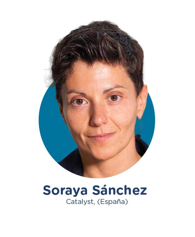 Investigadora, Consultora, Consejera, Mentora organizacional y Coach. Experta en holística, gastronomía y alimentación. Cofundadora de la organización Internacional de Innovación Social The Languages of Energy (entidad socia oficial de la New European Bauhaus). Directora del IDG Hub Basque Country, Co-Chair de Catalyst 2030 Spain, Líder Nacional de la Global Coalition Compassion en España, Co-líder de la Red CONECTA España y Representante Nacional de EIT Food Alumni España. Miembro de la Alianza de Sistemas Alimentarios Conscientes de las Naciones Unidas y de la Red Mundial Ashoka Spiritual Changemaker.