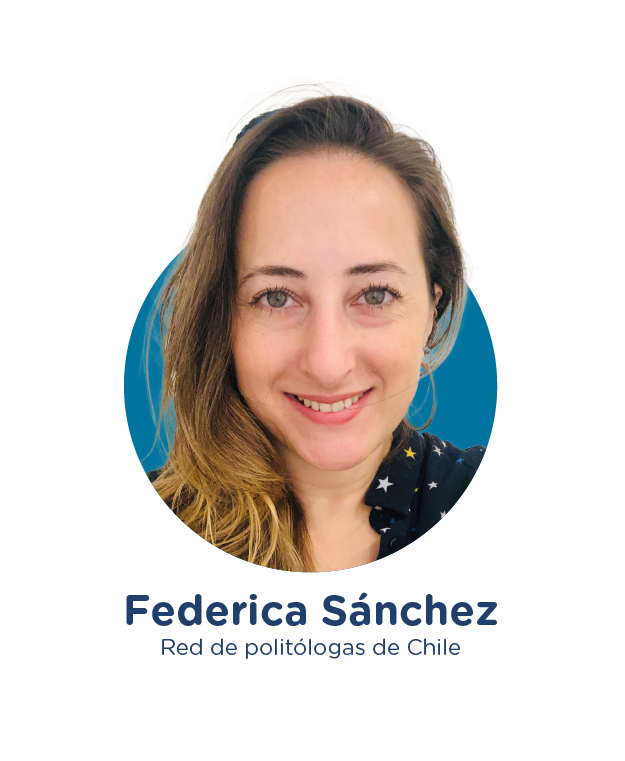 Soy Licenciada en Relaciones Internacionales por la Universidad del Salvador en Argentina, MA en Ciencia Política por la Universidad de Houston en Estados Unidos y Doctora en Ciencia Política por la Pontificia Universidad Católica de Chile. Me especializo en el estudio de las instituciones y dinámicas políticas, particularmente en procesos democráticos, participación ciudadana, elecciones y psicología política. Mi carrera profesional combina una mirada analítica y metodológica, tanto desde la investigación académica, como desde la incidencia en el ámbito de la sociedad civil.