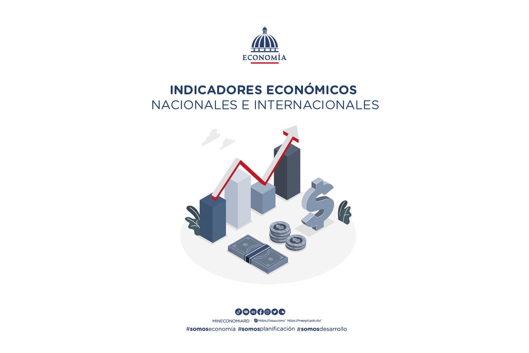 El Ministerio de Economía, Planificación y Desarrollo publica un resumen de las informaciones más relevantes referentes a los principales indicadores económicos nacionales e internacionales.